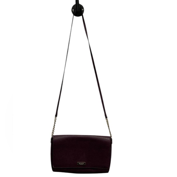 kate spade Handbags - Kate Spade Purple Crossbody Clutch Chain Purse